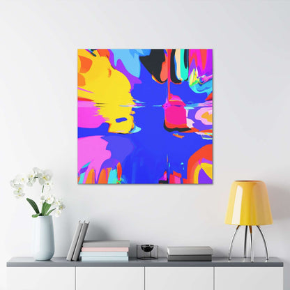 Psychedelic Daisy Psychosis- Canvas