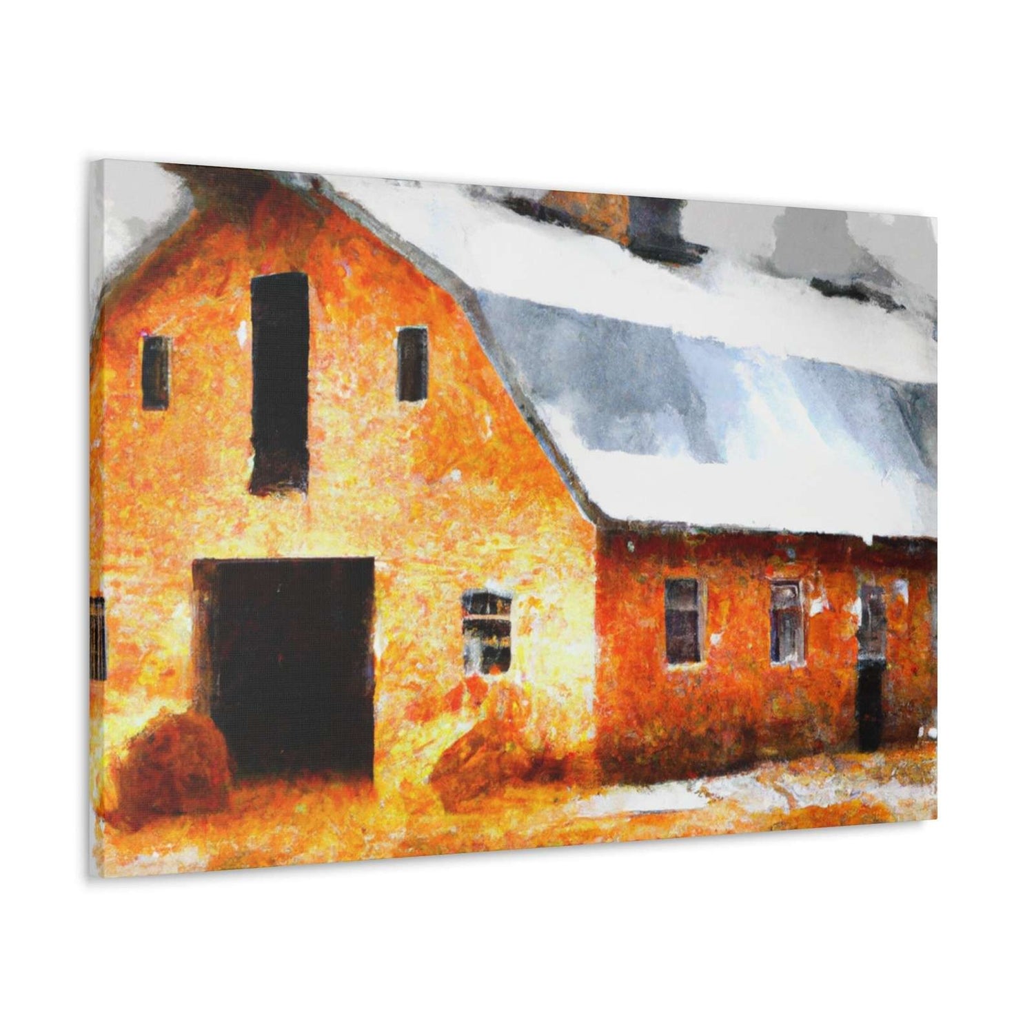 Country Folk Farm- Canvas