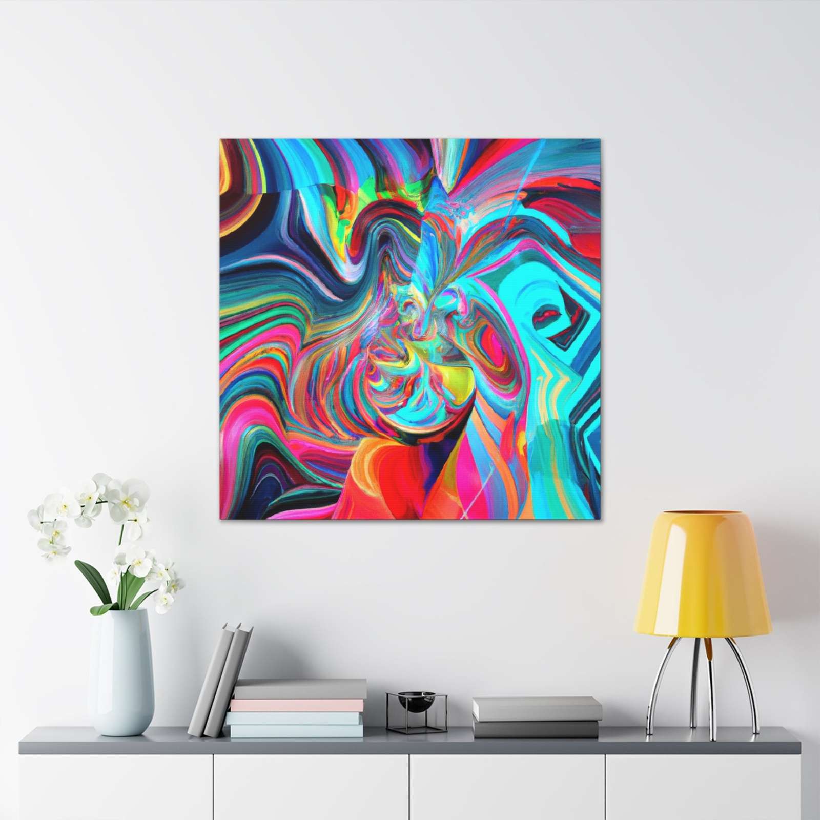 Psychedelic Dream Machine- Canvas