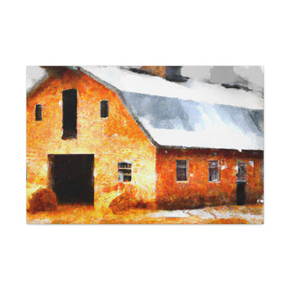Country Folk Farm- Canvas