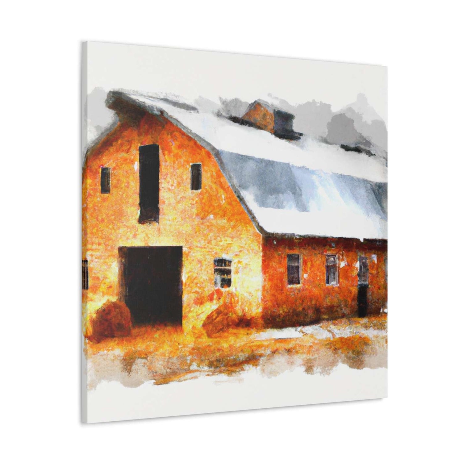 Country Folk Farm- Canvas