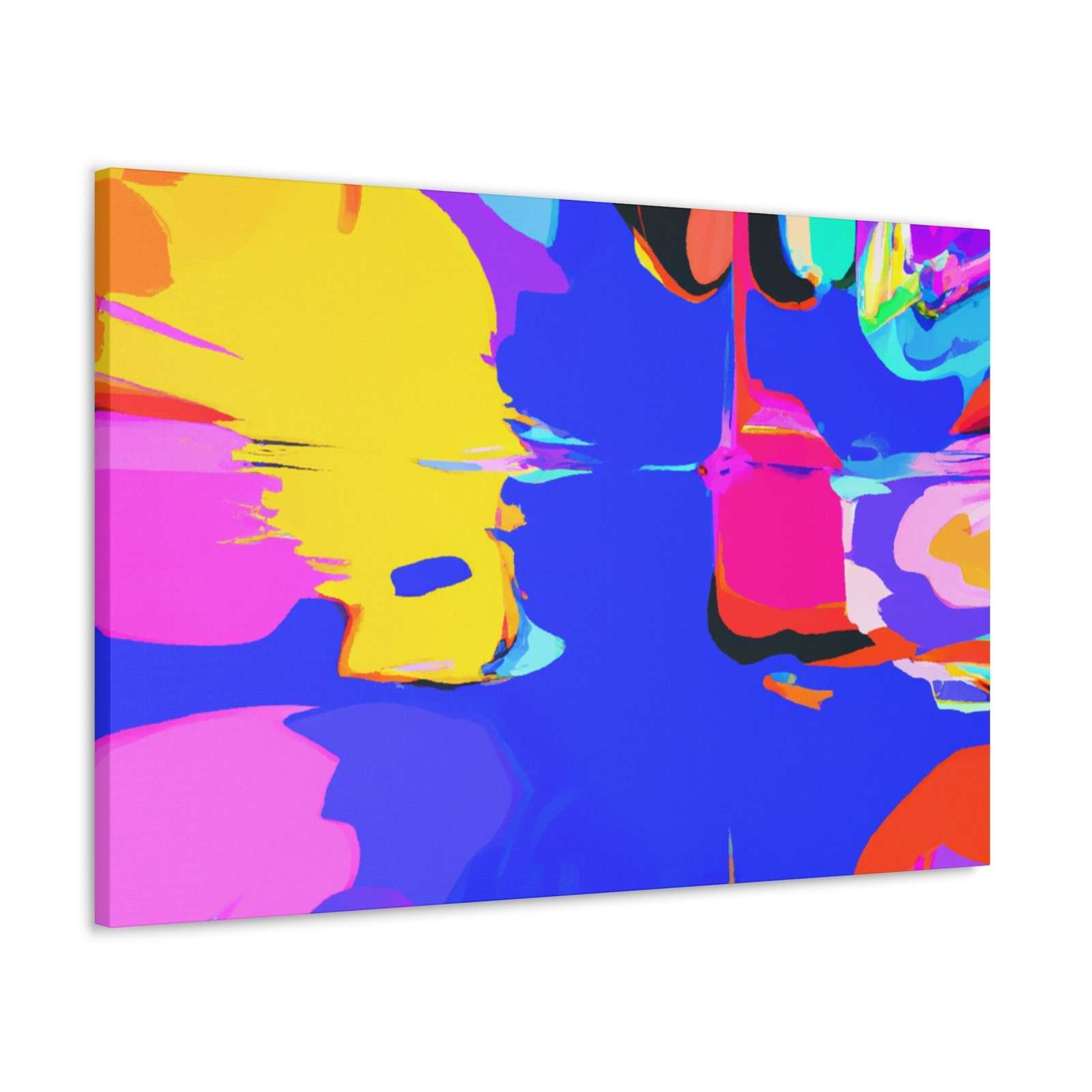 Psychedelic Daisy Psychosis- Canvas